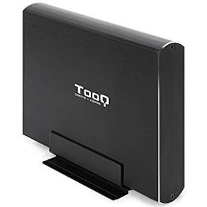 TooQ Hardeschijfbehuizing 3,5 inch - USB 3.0 - Zwart