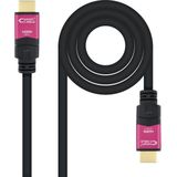 NANOCABLE 10.15.3720 HDMI-kabel V2.0, 4 K, 60 Hz, 18 Gbps, met repeater, zwart, 20 m