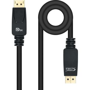 DisplayPort Cable NANOCABLE HDR 8K Ultra HD Black