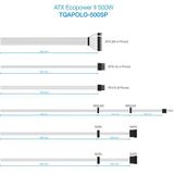 Voeding - Zilver - 500W ATX met Actieve PFC