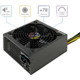 Tooq - TQAPOLO-600SP - Voeding - Zwart - 600W ATX met Actieve PFC