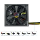Tooq - TQAPOLO-600SP - Voeding - Zwart - 600W ATX met Actieve PFC