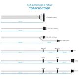 ATX Voeding - Zwart - 700W - Actieve PFC