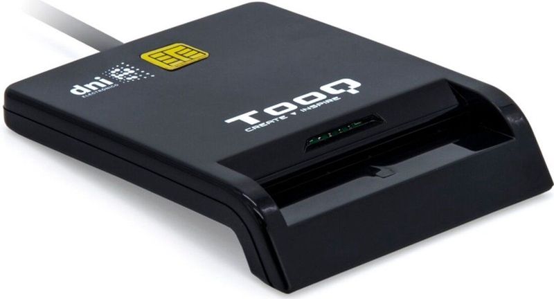 NANOCABLE Card Reader TQR-211B - Zwart - USB 2.0