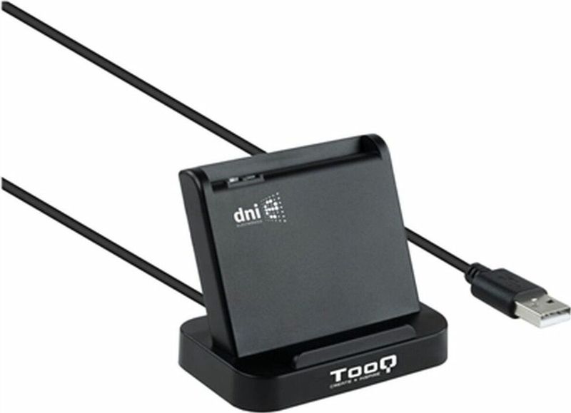 NANOCABLE TQR-220B Kaartlezer - USB 2.0 - Zwart