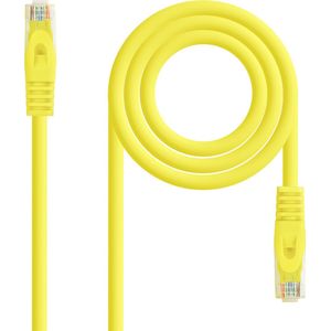 UTP Category 6 Rigid Network Cable NANOCABLE Yellow