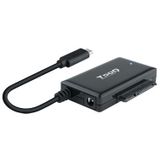 TooQ TQHDA-02C basisstation voor opslagstations USB 3.2 Gen 1 (3.1 Gen 1) Type-C Zwart