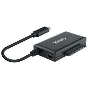TooQ TQHDA-02C basisstation voor opslagstations USB 3.2 Gen 1 (3.1 Gen 1) Type-C Zwart