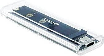 TooQ TQE-2200 behuizing voor opslagstations SDD-behuizing Transparant M.2