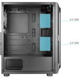 TooQ Ragnärok Midi Tower Zwart