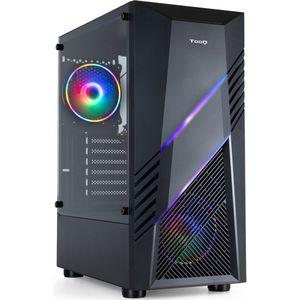 TooQ Biohazard Midi Tower Zwart