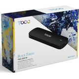 TOOQ - TQE-2201B - Externe Behuizing - Zwart - Aluminium