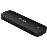 TOOQ - TQE-2201B - Externe Behuizing - Zwart - Aluminium