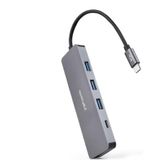Nanocable 10.16.4409 interface hub USB 3.2 Gen 1 (3.1 Gen 1) Type-C 5 Mbit/s Grijs