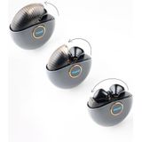 TOOQ TQBWH-0060G Snail draadloze hoofdtelefoon + bluetooth-microfoon met oplaadhoes, draadloze hoofdtelefoon voor iPhone/iOS/Android, grijs en zwart