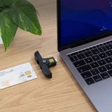 TOOQ - TQR-3011B - Chipkaartlezer - Zwart - USB-C