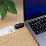 TOOQ - TQR-3011B - Chipkaartlezer - Zwart - USB-C