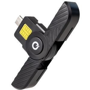 TOOQ - TQR-3011B - Chipkaartlezer - Zwart - USB-C