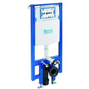 Roca, In-Wall Systems, DUPLO WC ONE COMPACT inbouwspoelbak met dubbele spoelbak voor hangtoilet, 90 Ø 110 Ø A890073020