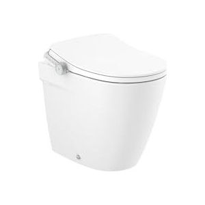 Roca A803153S01 – In-Wash® Ona – Rimless Smart WC voor inbouwtank, inclusief deksel en zitting, netaansluiting vereist.