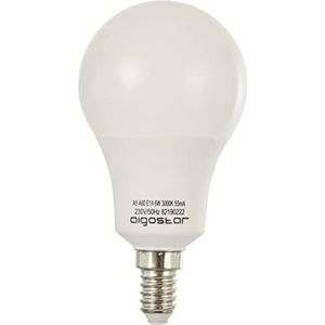 Aigostar 175481 LED-lamp, A55, 6 W, kleine schroefdraad, warmwit.