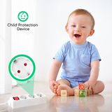 Aigostar 20FGL Stekkerdoos - Met Randaarde - Verlengsnoer - Verlengkabel - 3-voudig - 1.5 Meter