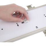Aigostar - LED TL Armatuur 120cm - Dubbel - IP65 - eenzijdige stroomtoevoer