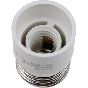 Omvormer Converter Verloopfitting - E27 naar E14 - Wit