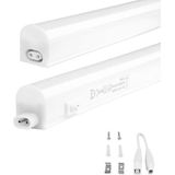 Led T5 Armatuur - 30 cm - Incl. Lamp - 3000K - 380 Lumen - 4W