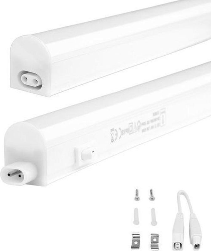 Led T5 Armatuur - 30 cm - Incl. Lamp - 3000K - 380 Lumen - 4W