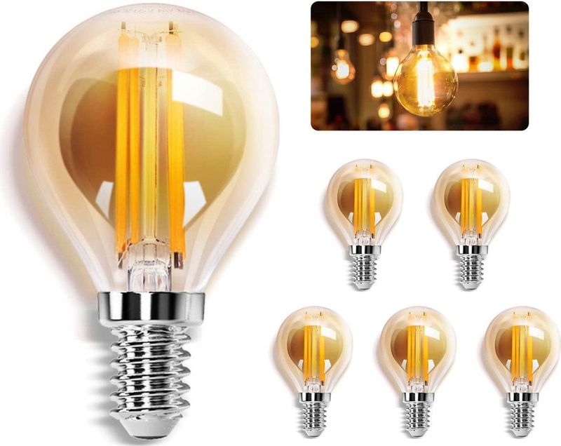 Aigostar - LED Filament Lamp - 4W - Warm Wit - Energiezuinig