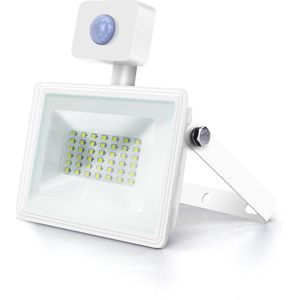 Aigostar 10RBB - LED Schijnwerpers - met bewegingssensor - Slim Floodlight - Buitenverlichting - 30W - 6400K