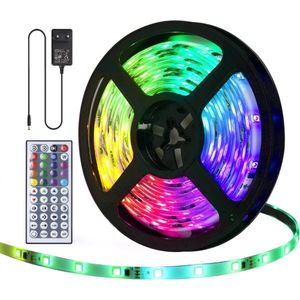 Digitale RGB LED Strip | 5Mtr | IP65 | 12V | Complete set