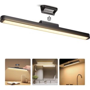 Aigostar - LED Kastverlichting - 42 cm - Dimbaar - Oplaadbaar - Spiegellamp