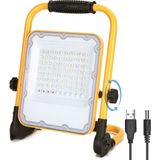 Aigostar - LED Bouwlamp - Acculamp - 50W - 1400 Lumen - IP65 Spatwaterdicht - 6500K