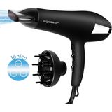 Aigostar Monique 32HIE - Föhn met diffuser krullen - Ionische Haardroger - 2400W - Zwart