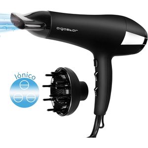 Aigostar Monique 32HIE - Föhn met diffuser krullen - Ionische Haardroger - 2400W - Zwart
