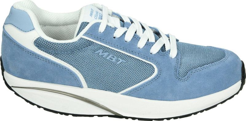 MBT - 1997 CLASSIC II W - Lage Sneakers - Blauw - Leer en Stof