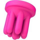 Adrien Lastic Caress Clitoris Vibrator met Vijf Opzetstukken - Roze