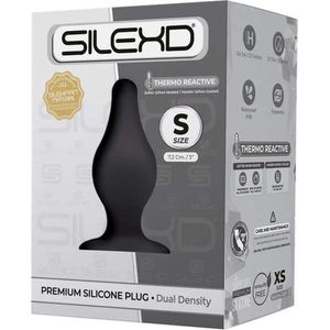 Silexd - Model 2 Dual siliconen Butt plug - Small