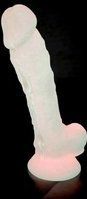 Silexd Dildo '7“ Model 1 Glow in the Dark“ St