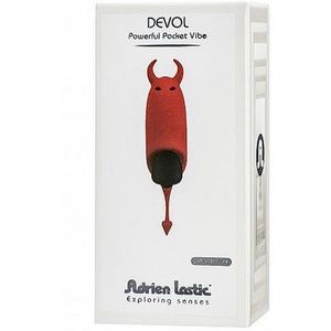Adrien Lastic Jouets Sexuels Mini-vibro""Diablotin Pocket Vibe"" Rouge