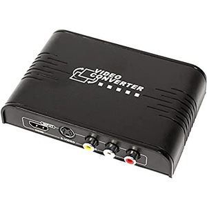 BeMatik - SVHS CVBS video en stereo audio naar HDMI converter composiet