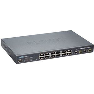 Cablematic – IEEE 802.3 AF PoE Switch 10/100Mbps Web Rack19 (+ 12 12utp PoE 2 SFP)