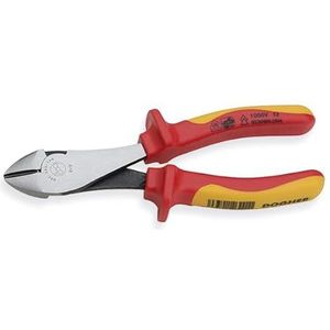 Dogher - Isolierte verstärkte Seitenschneiderzange, vde 1000V, 180 mm 256-180