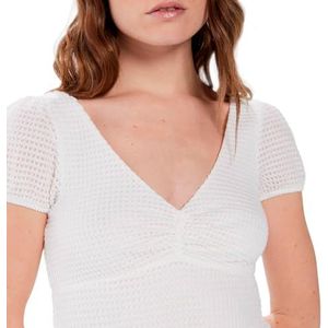Springfield Robe pour femme, Imprimé grenat, XL