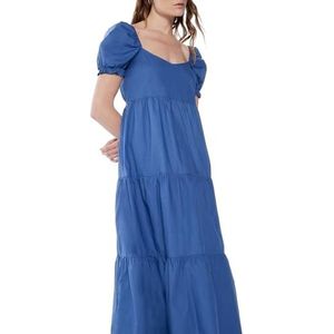 Springfield Damesjurk, blauwtinten, 44