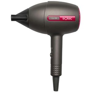 Solac - Sh7087 - Haardroger - Zwart - 2000W - Ultracompact