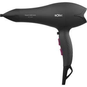 Solac - SP7152 - Haardroger - Zwart - 2400 W - 3 Temperatuurstanden