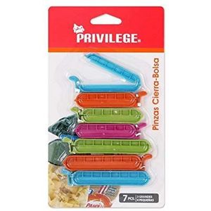 Privilege 40173 Set met 7 pincetten en zakjes